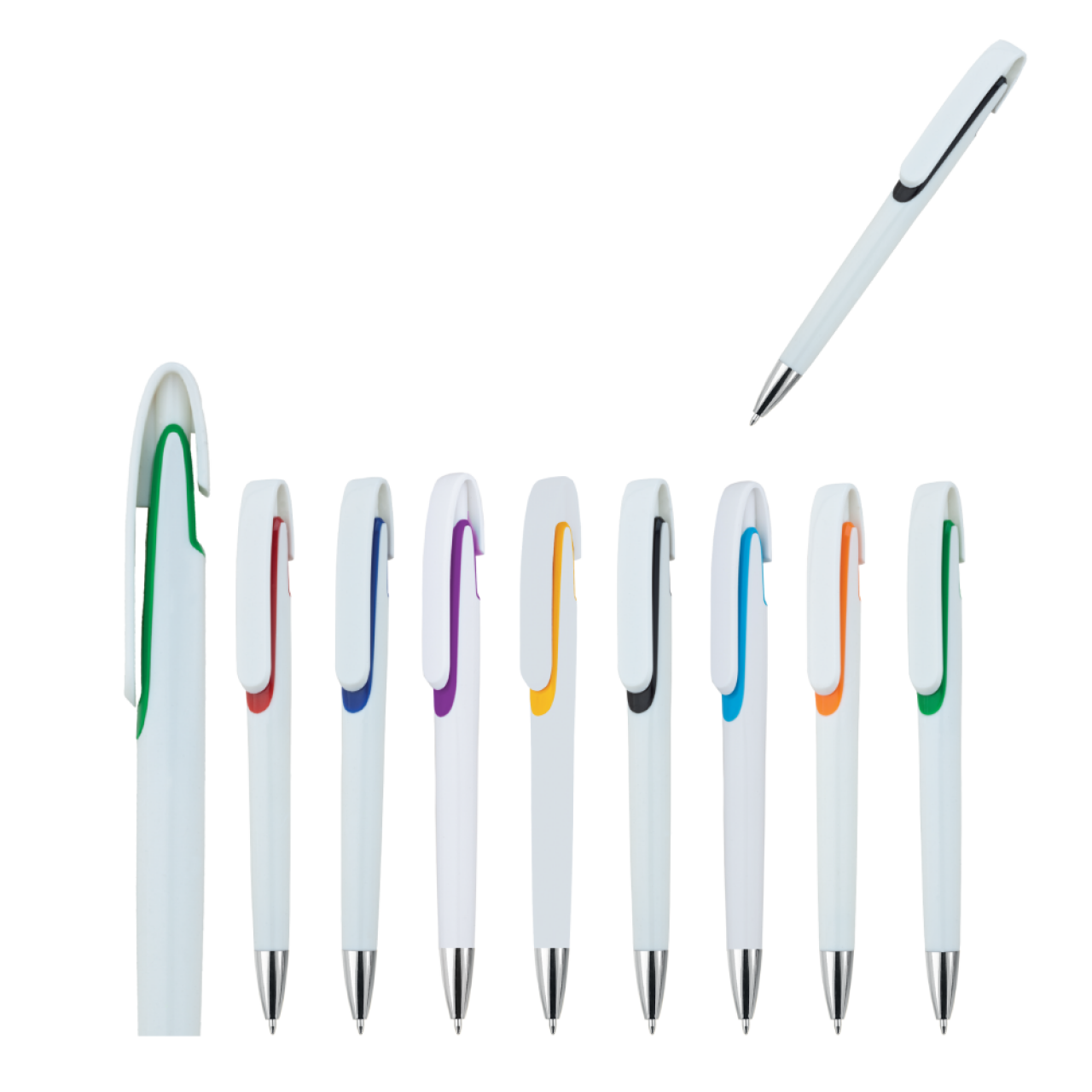 Plastik Kalem Klipsli Premium