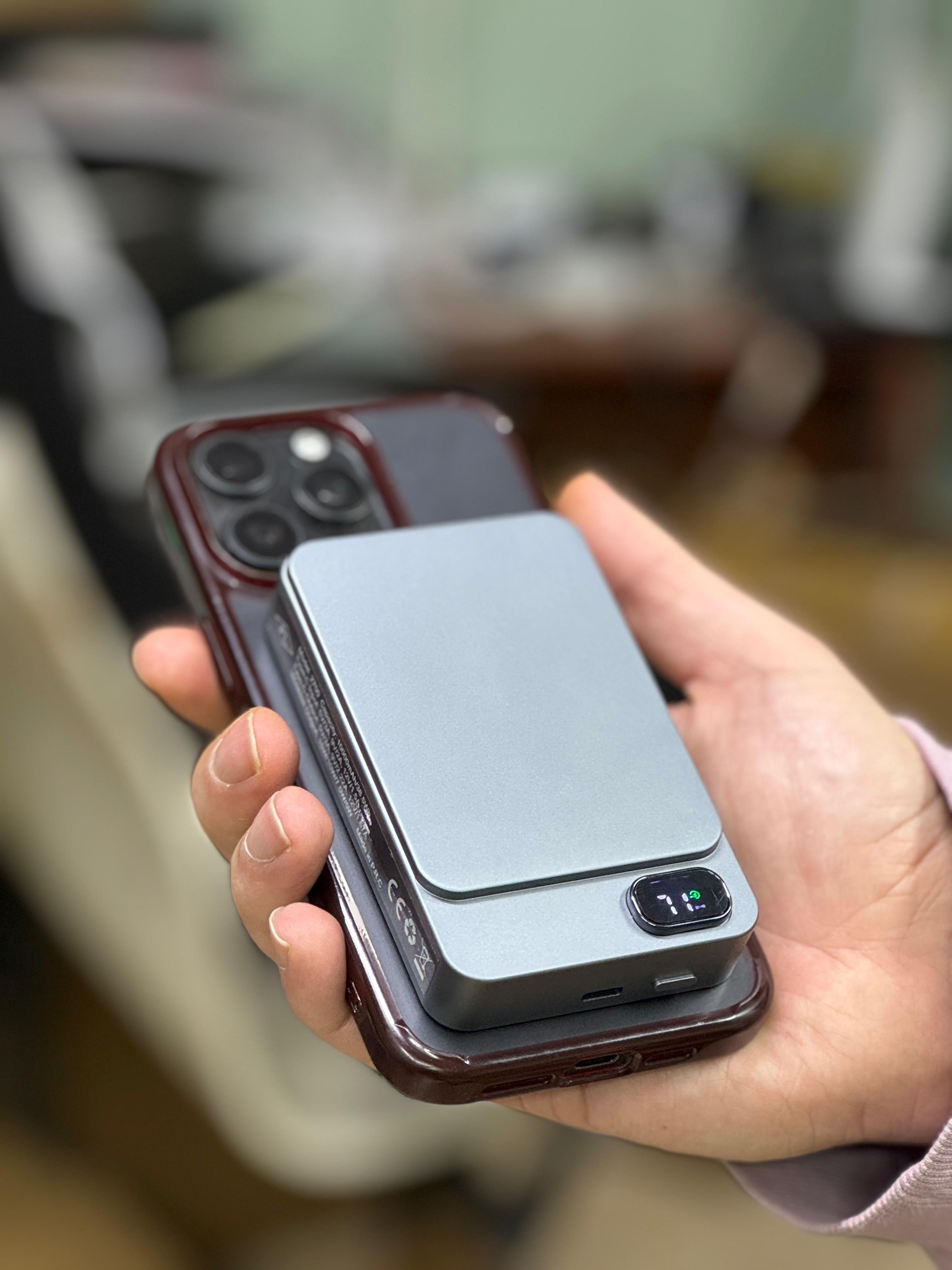 MagSafe Metal Lüks Powerbank